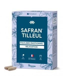 Safran-Tilleul, 20 gélules